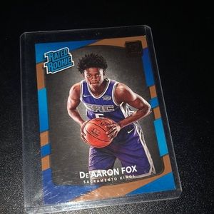 De’arron Fox Rookie Basketball Card